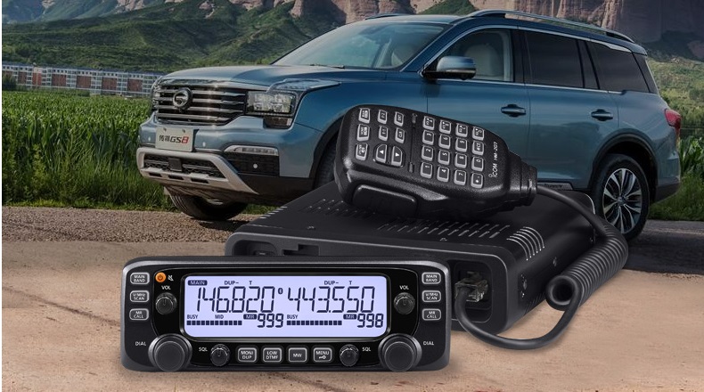 雙顯雙待車載對講機IC-2730E 雙顯雙待車載對講機IC-2730E